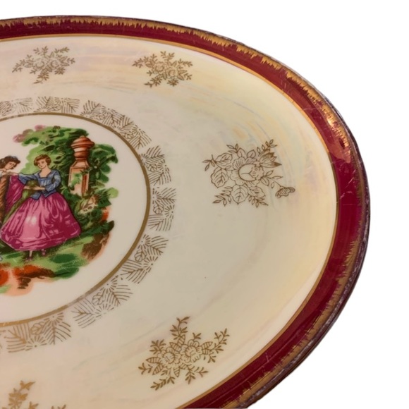 Victorian Royal Japan - Set of 4 Plates and 1 Serving Platter - Picture 5 of 6